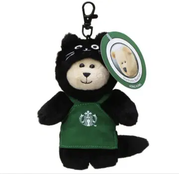 스타벅스 할로윈 베어리스타 Mini 스벅 검은 고양이 참