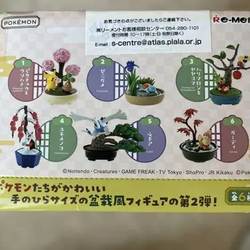 포켓 BONSai 2 피규어 6체 세트