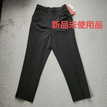 미사용 새상품 글로벌 워크 우츠쿠 실루엣 테이퍼드 팬츠
