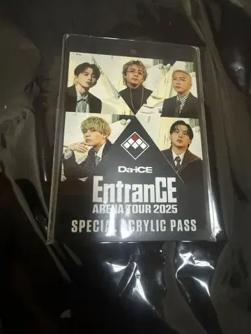 Da-iCE EntranCE 아크릴 패스