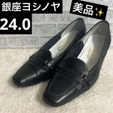 긴자 YOSHINOYA 블랙 5cm 힐