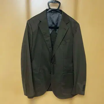 어반 리서치 브라운 면 폴리에스테르 자켓