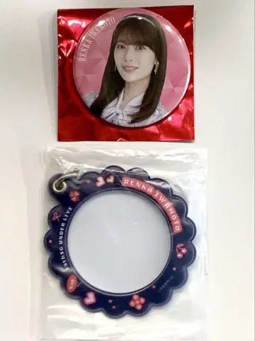 이와모토 렌카 랜덤 캔뱃지 & 키링 세트 노기자카46