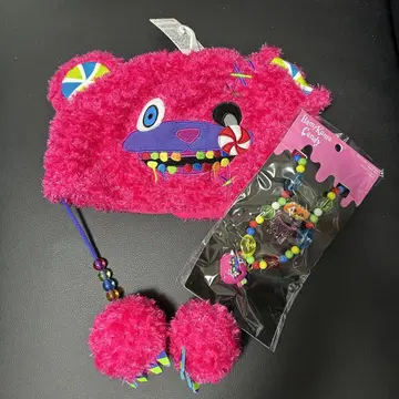 USJ 한정판 하미곰 캔디 2개 세트 캡 액세서리