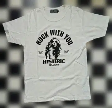 HYSTERIC GLAMOUR ROCK WITH YOU 티셔츠