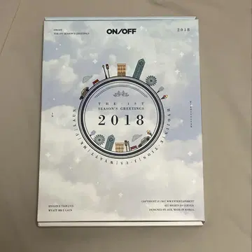 ONF 오네노프 2018 시즌 그리팅