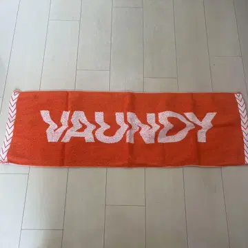 VAUNDY 타월 오렌지