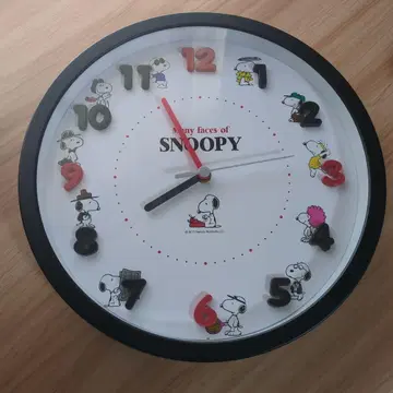 SNOOPY 벽시계