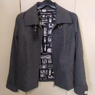 MARY QUANT LONDON 그레이 자켓 M