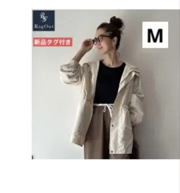 택 포함 새상품 아베일 RagOut erica 콜라보 마운틴 파카 M