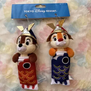 TDL 도쿄 디즈니랜드 칩과 데일 고이노보리 키링 누이바