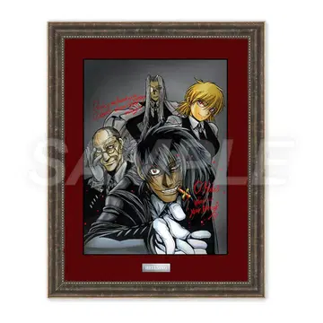 HELLSING 헬싱 기관 캐릭터 파인그래프 B4 히라노 코타 전시회