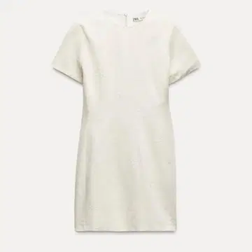 ZARA ZW COLLECTION 자수 숏 기장 원피스