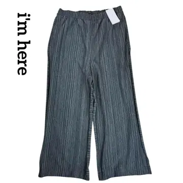 i'm here 아이엠히어 JERSEY PANTS 택 포함 미사용 새상품