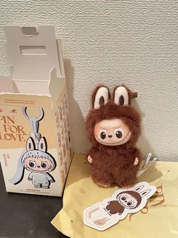 LABUBU PIN FOR LOVE 봉제 인형 펜던트 [ L ]