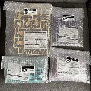 코토부키야샵 한정판 혜택 부품 4개 묶음 판매 미사용 새상품