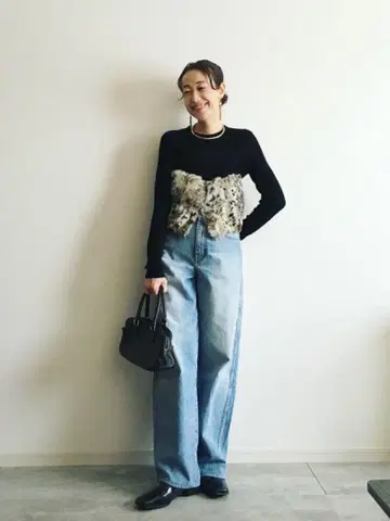 archive y2k 하이 웨이스트 커브 데님 팬츠