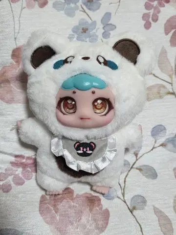 화이트 곰 인형옷 인형