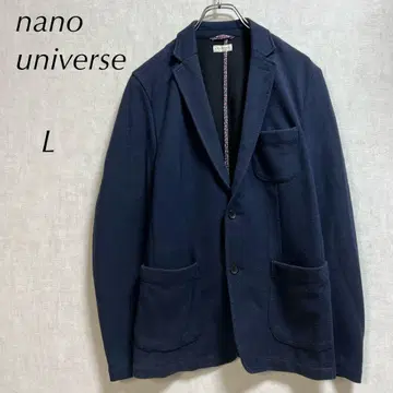 나노 유니버스 자켓 (L) 슬림 네이비 컬러 면