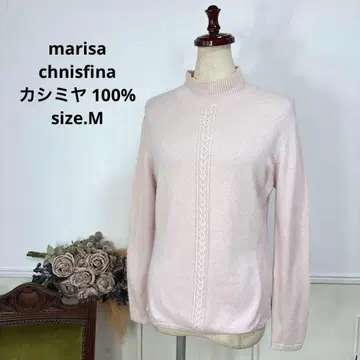 55 marisa chnisfina 캐시미어 100% 핑크 니트