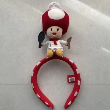 USJ 한정판 키노피오 셰프 머리띠