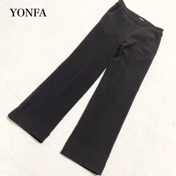 [ 새상품급 ] YONFA 브라운 쿠코 팬츠 쿠코 속기모 슬랙스