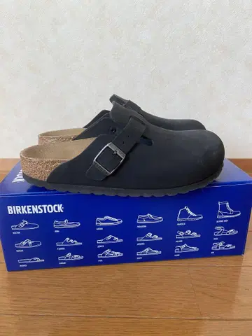 BIRKENSTOCK 블랙 사보 클로그 샌들 36