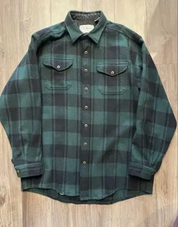 90s USA L.L.bean 울 셔츠