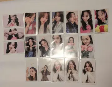 NiziU 리오 CD 특전 트레이딩 카드 총 19장