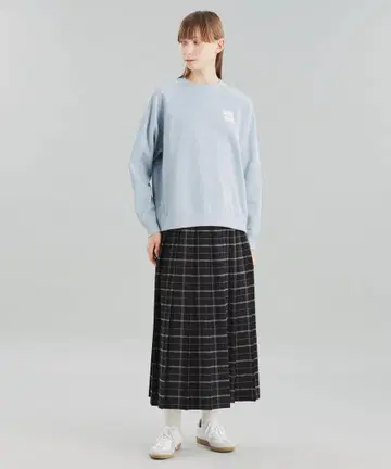 GREY LABEL 브리티시 플리츠 스커트