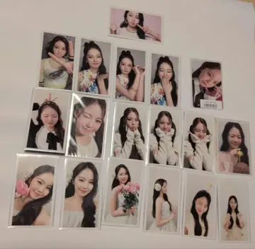 NiziU 아야카 CD 특전 총 18장