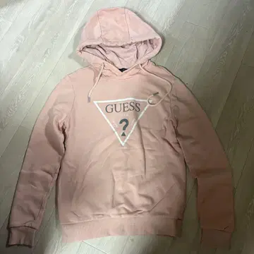 [ 새상품급 ] [ GUESS ] [ 핑크 후드티 ] [ S 사이즈 ]