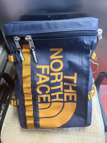 THE NORTH FACE 백팩 네이비/오렌지