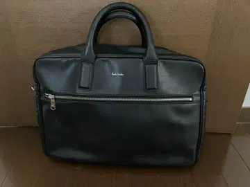 Paul Smith 블랙 가죽 비즈니스 백