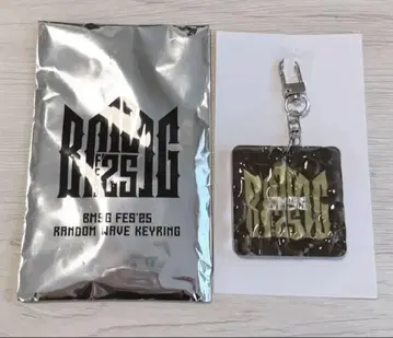 BMSG FES 25 웨이브 키링 로고