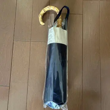 나루세 아이리 프로듀스 접이식 우산 네이비 화이트 완전 차광