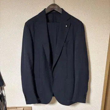 LARDINI 다크 블루 비즈니스 정장
