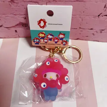 오사카 만박 산리오 변신 키링 클리어 마이멜로디