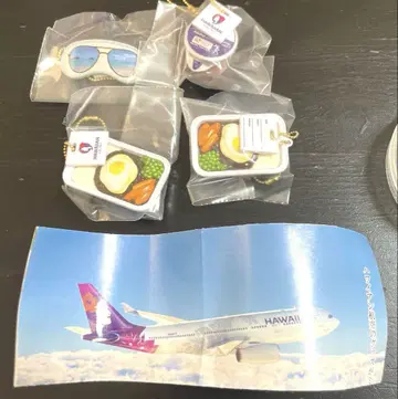 하와이안 항공 캡슐 토이 4점 세트