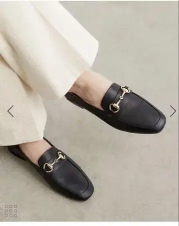 ROPE' 가죽 비트 로퍼