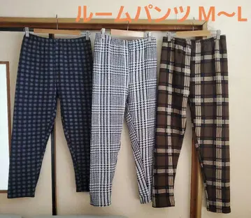3종 세트 따뜻한 룸 팬츠 테이퍼드 팬츠 M~L