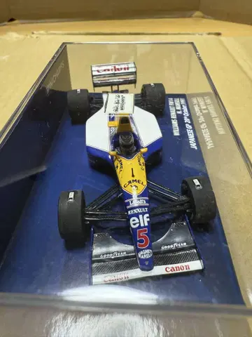 1/43 F1 미니 챔피언스 윌리엄스 르노 FW14 N. 만셀