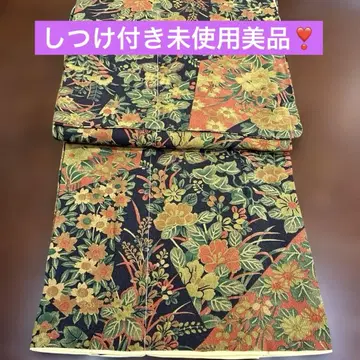 기모노 / 코몬 순수 실크 시츠케 포함 미사용 새상품급(^^)