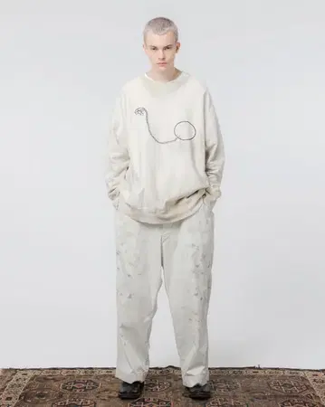 BOWWOW STAINED WORK TROUSERS 팬츠 XXXL