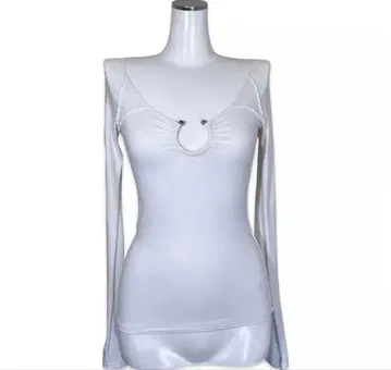 ARMANI EXCHANGE White Tight Top