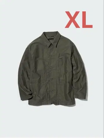 유니클로 유틸리티 자켓 XL 밀리터리