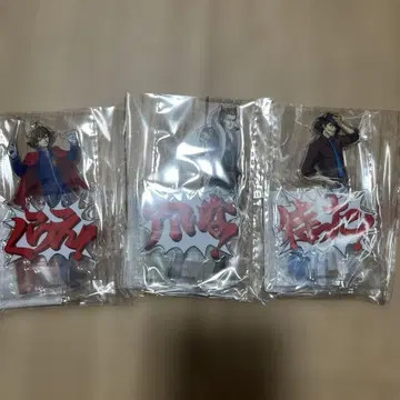 역전재판 캡슐 복권 아크릴 스탠드 3개