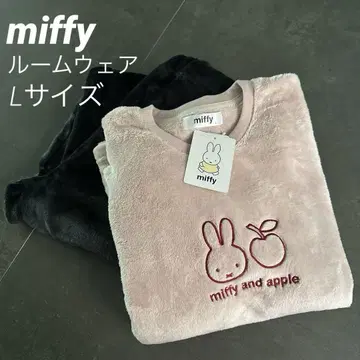 새상품 miffy 미피 복슬복슬 보들보들 룸웨어 상하의 핑크
