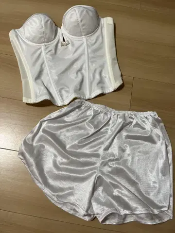 브라이덜블룸 D70 5단 후크 플레어 팬츠 브라이덜 이너