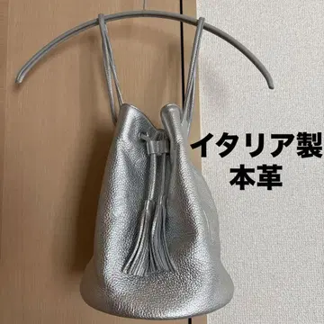 이탈리아제 천연 가죽 숄더백 2way 복조리백